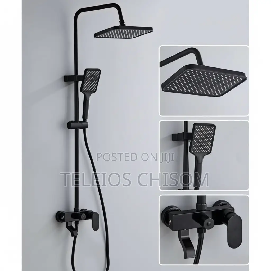 Brimix Shower Mixer Black