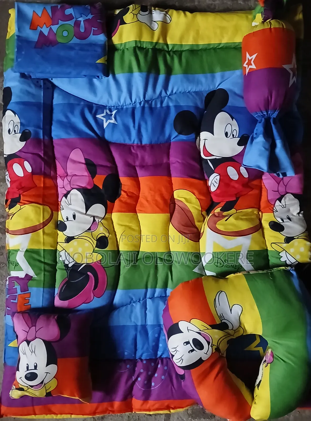 Mickey Mouse 5 in 1 Baby Duvet Set