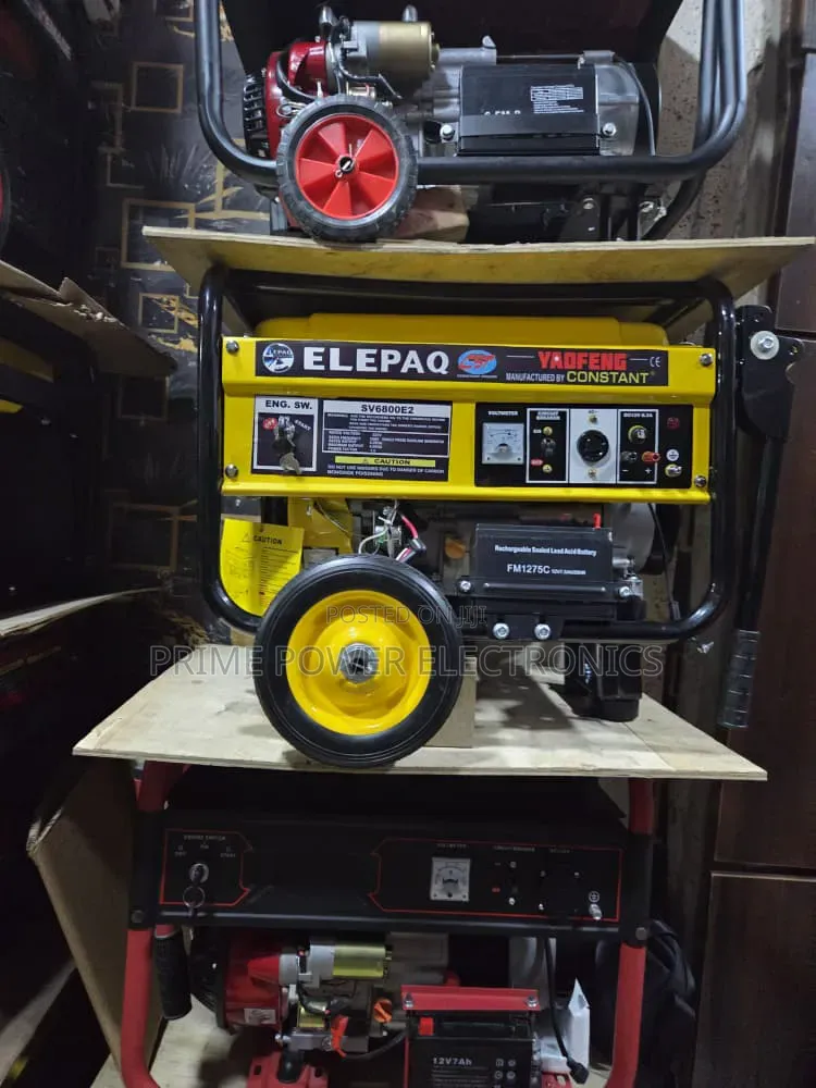 Original Elepaq 4.5kVA Generator – Powerful Key Start Model