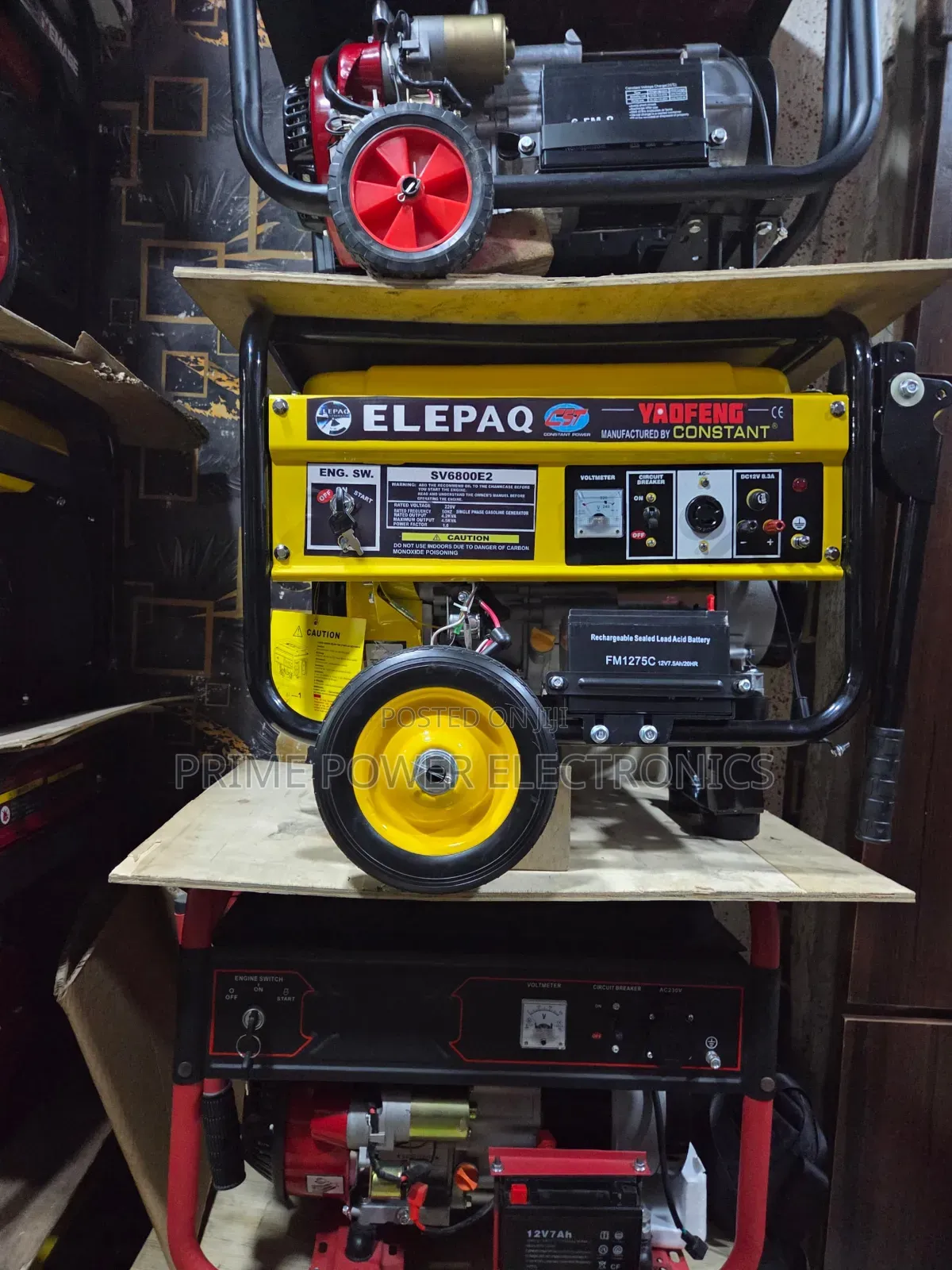 Original Elepaq 4.5kVA Generator – Powerful Key Start Model