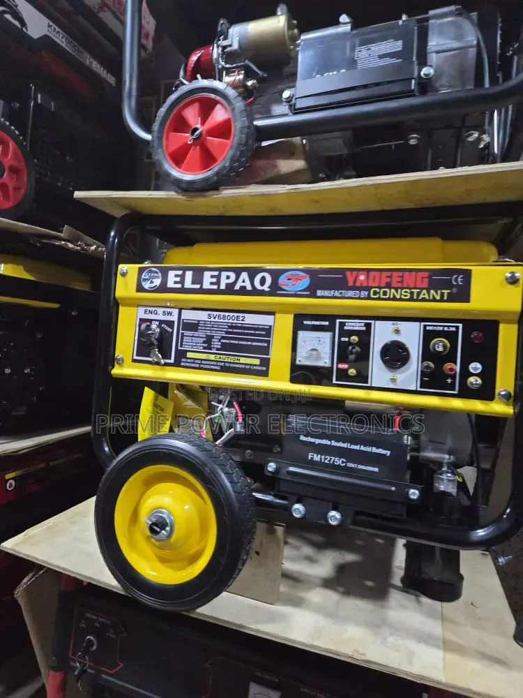 Silent Running Elepaq 4.5kVA Key Starter Generator