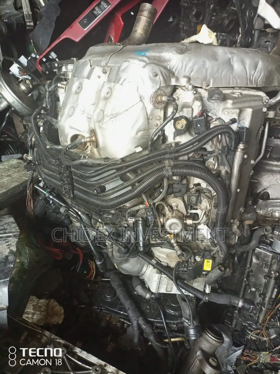 Engine BMW X6 5.0 N63