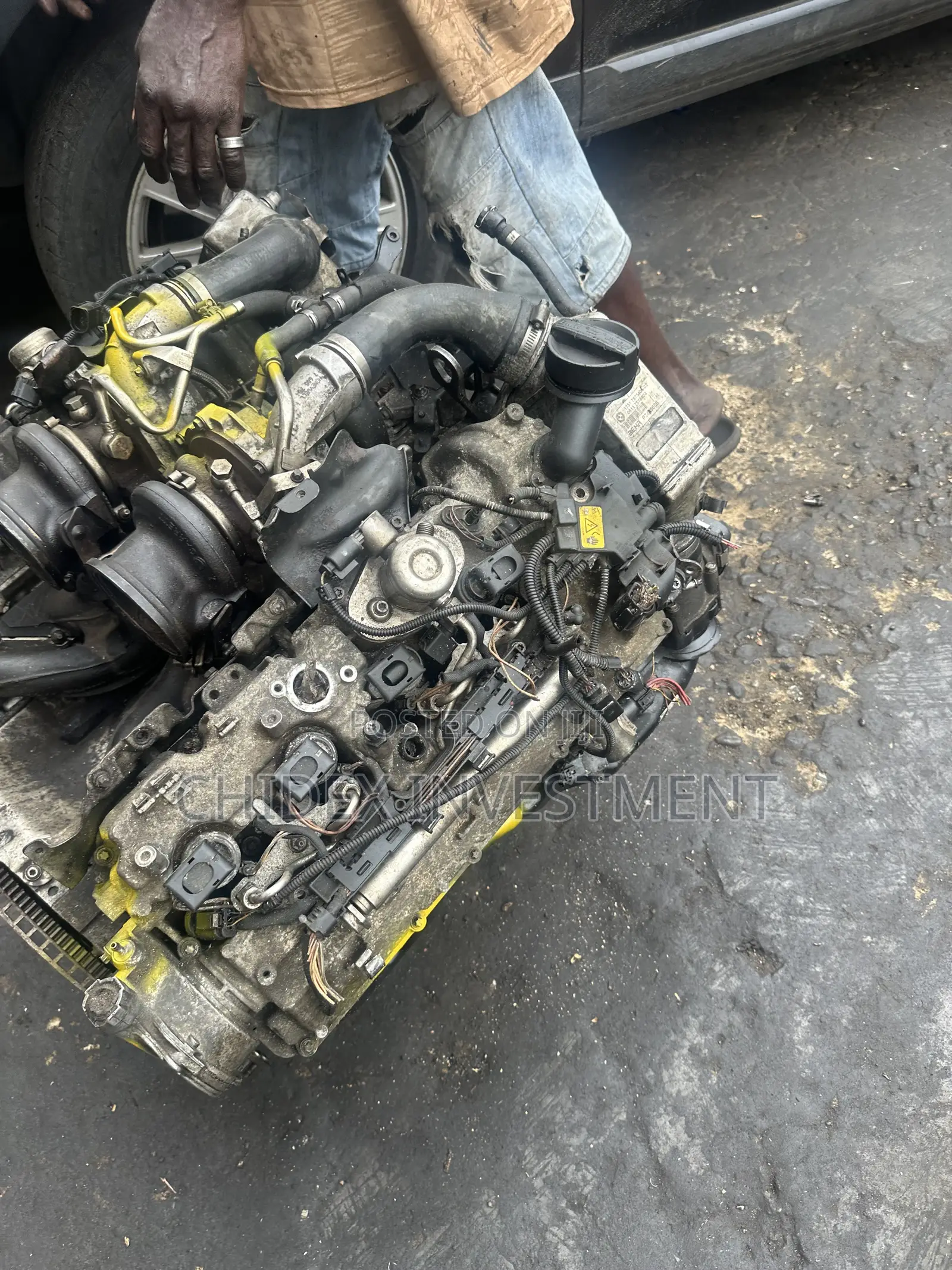 Engine BMW X6 5.0 N63