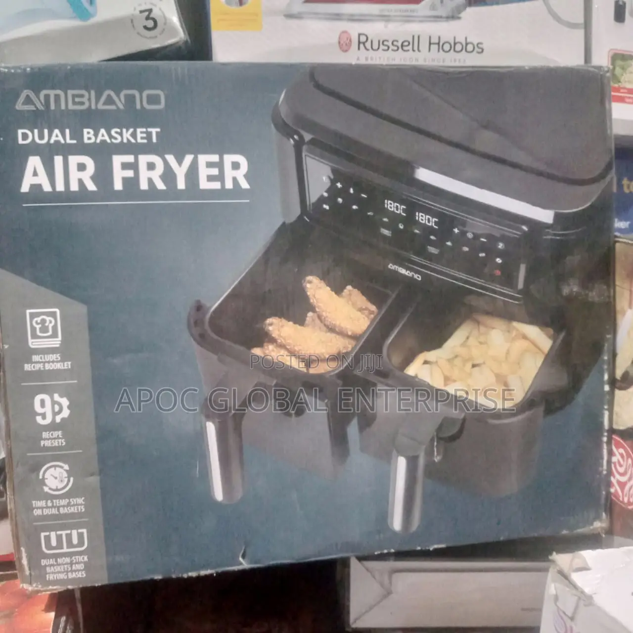 Ambiano Dual Basket Air Fryer