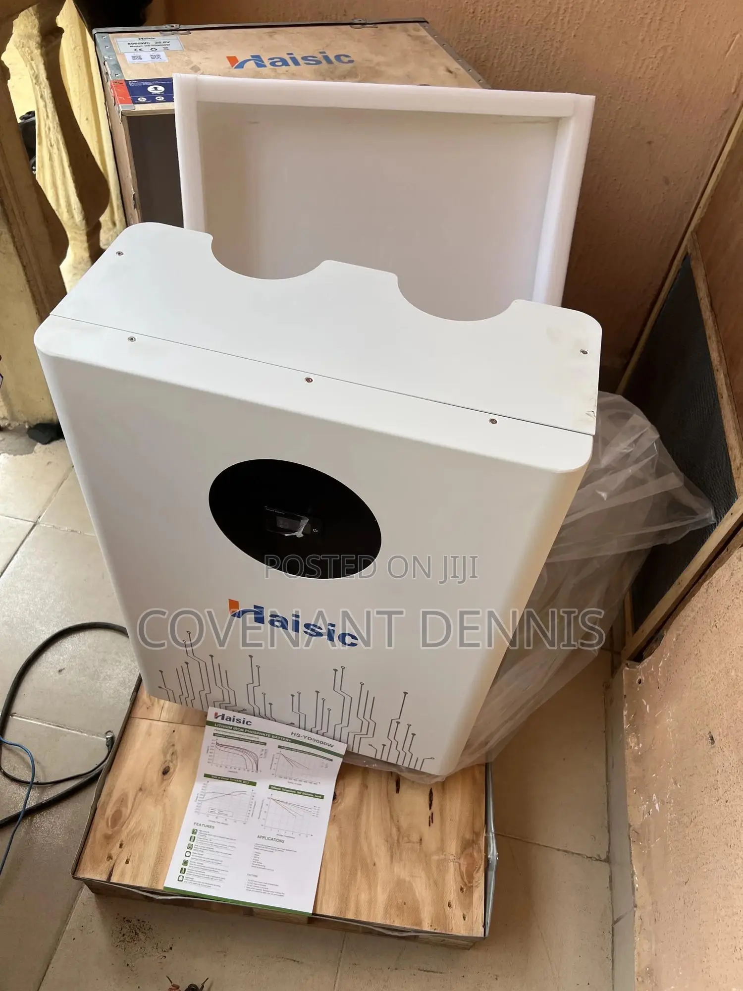 Haisic 9kwh 24v Lithium Ion Battery