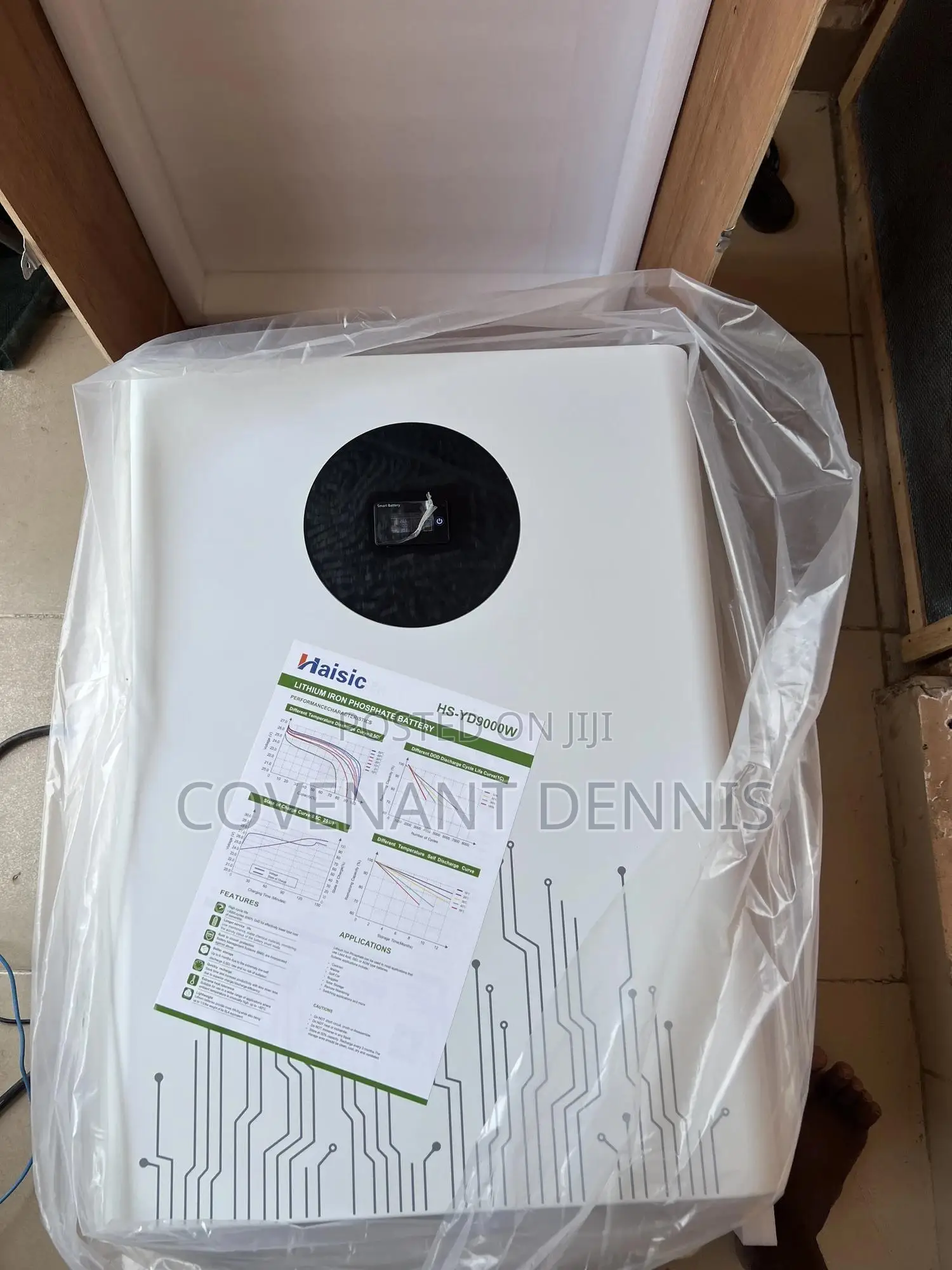 Haisic 9kwh 24v Lithium Ion Battery