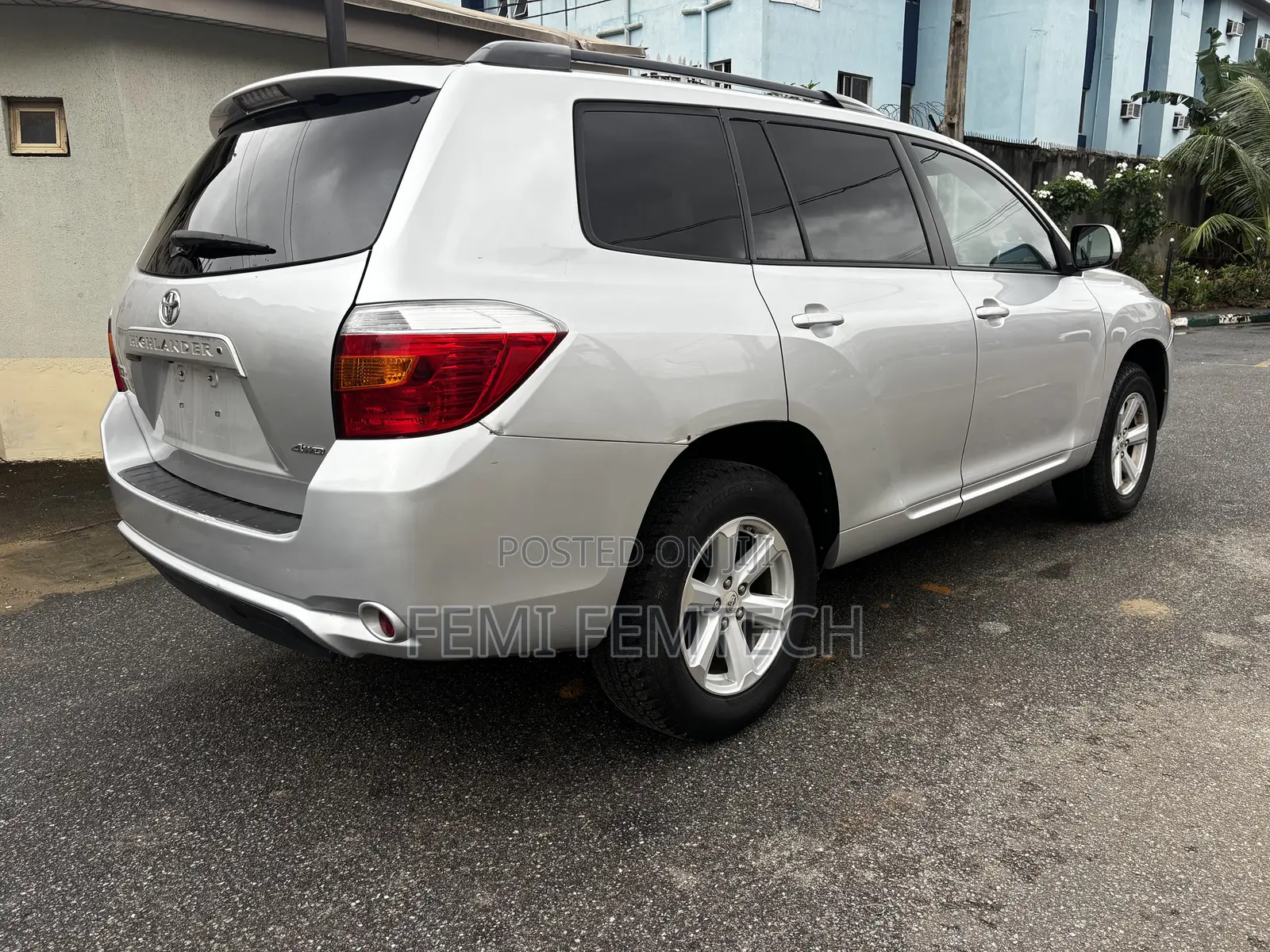 Toyota Highlander Sport 2010 Silver