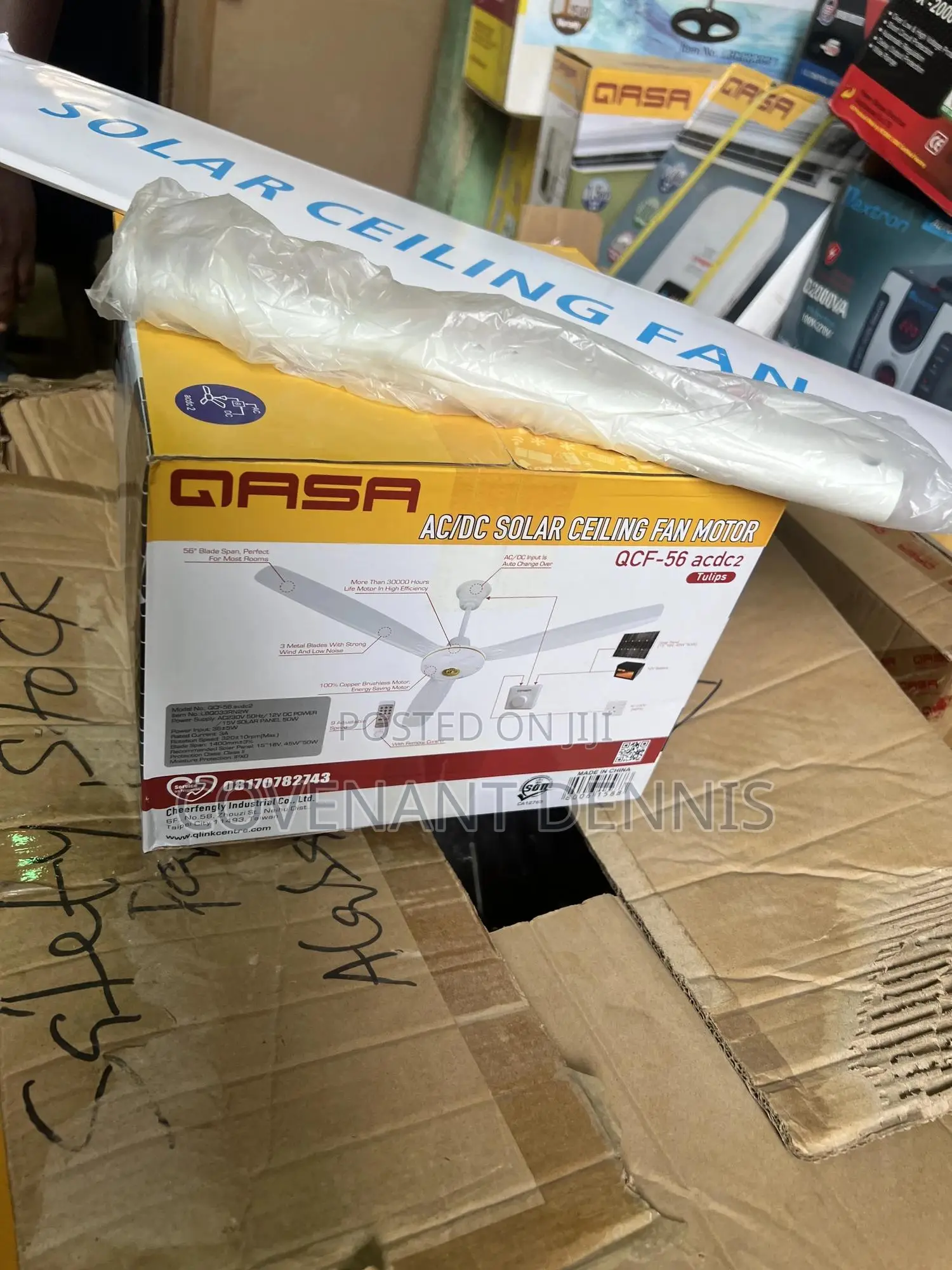 Qasa AC/Dc Ceiling Fan (Inverter Friendly)