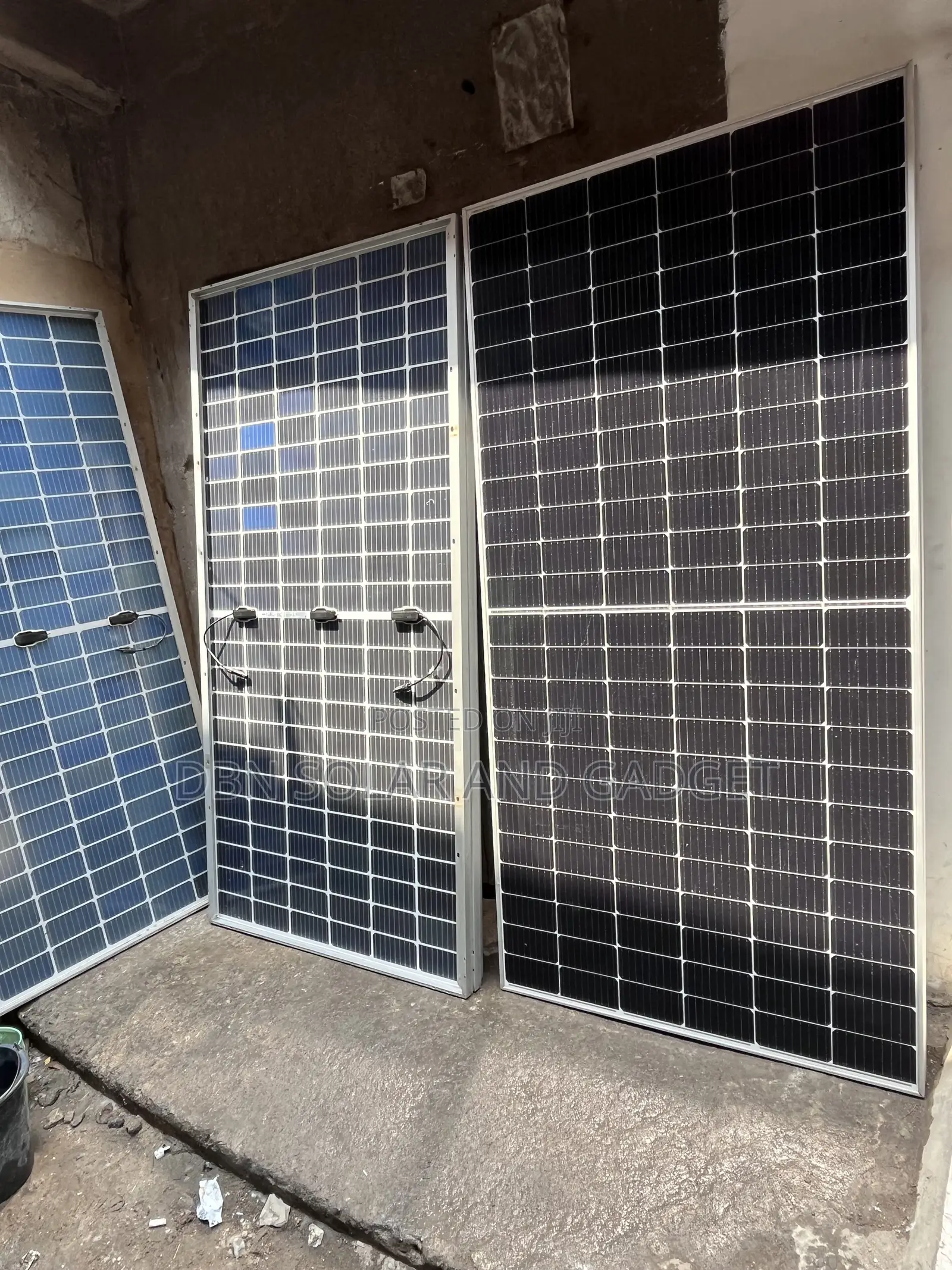 500w Jinko Byfacial Mono Solar Panel Halfcut 120cell ORIGINAL