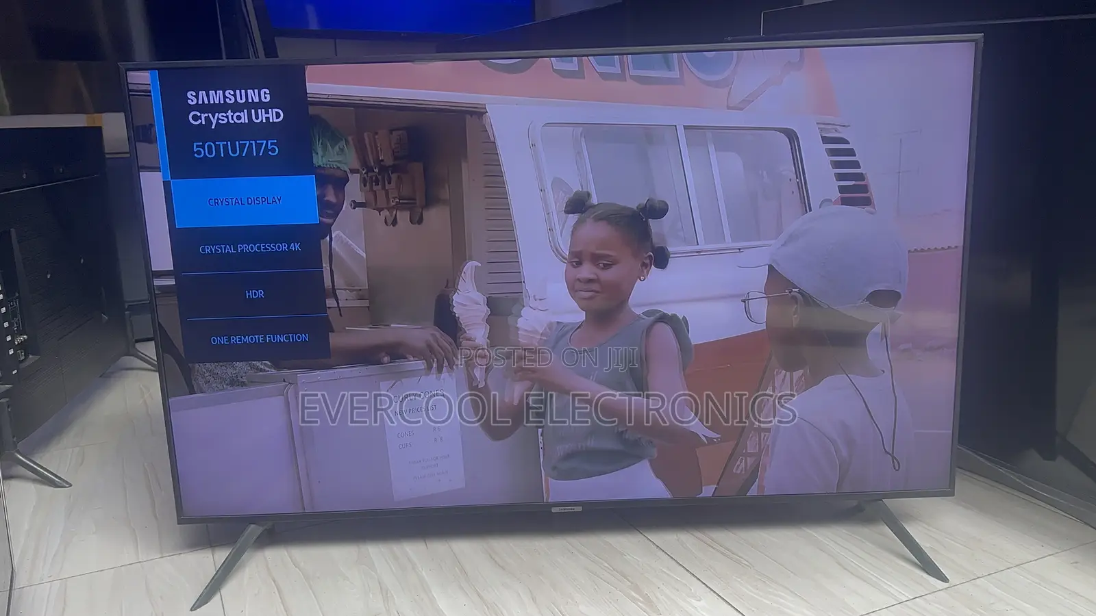 50” Samsung Crystal Ultra HD Smart TV With HDR