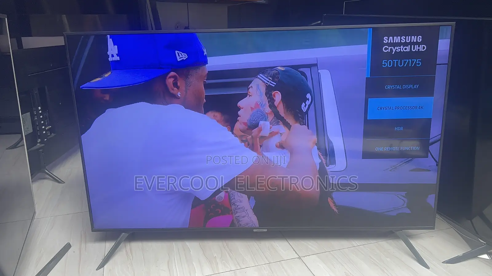 50” Samsung Crystal Ultra HD Smart TV With HDR