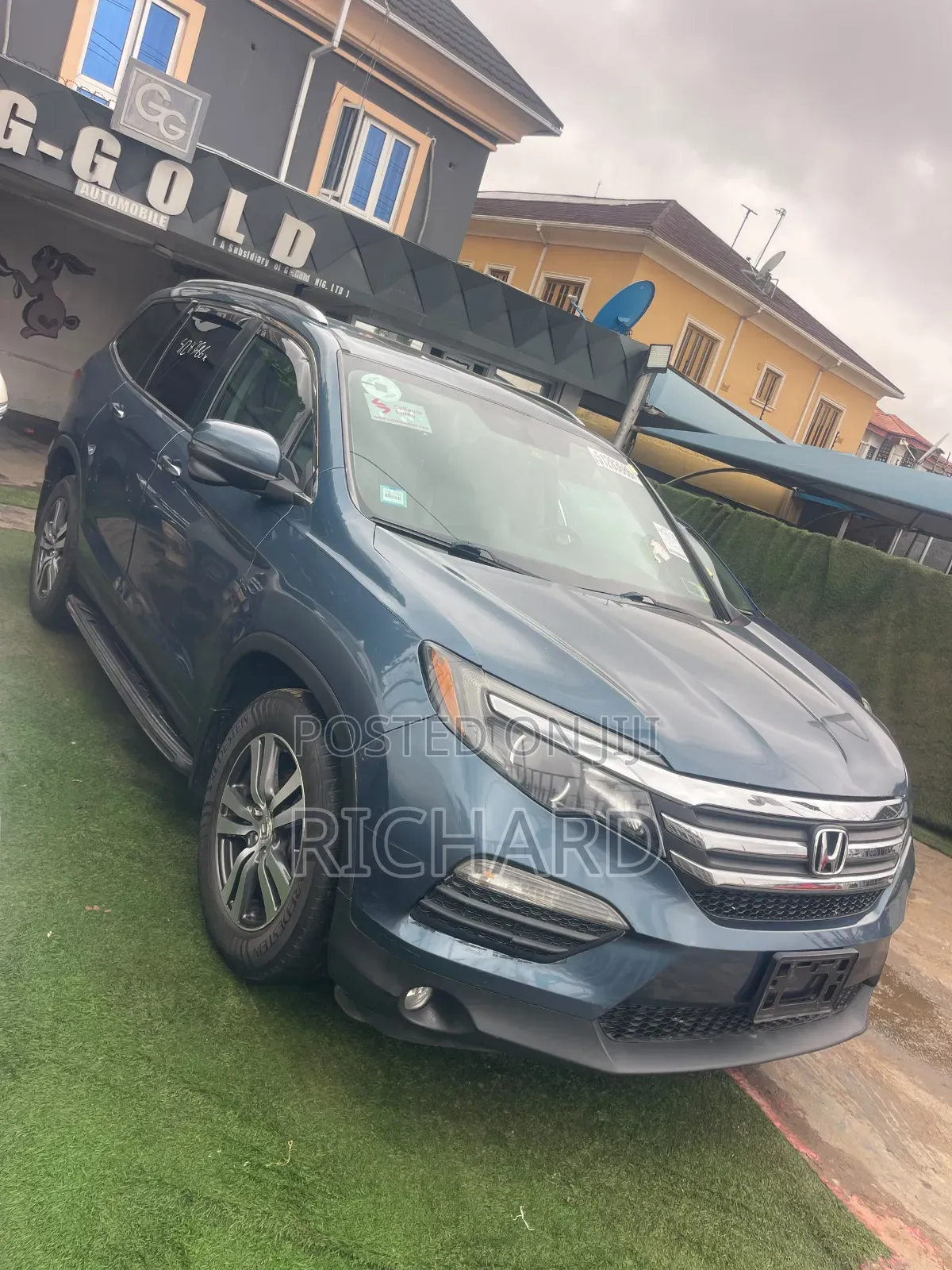 Honda Pilot EX-L 4dr SUV 4WD (3.5L 6cyl 5A) 2016 Blue
