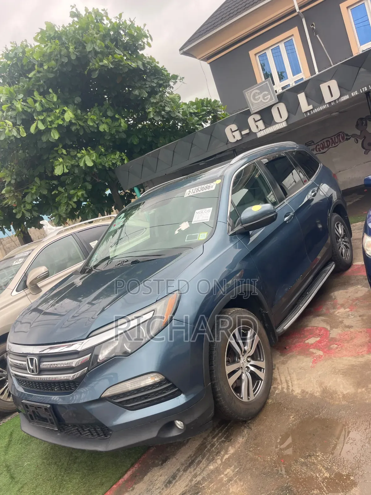 Honda Pilot EX-L 4dr SUV 4WD (3.5L 6cyl 5A) 2016 Blue