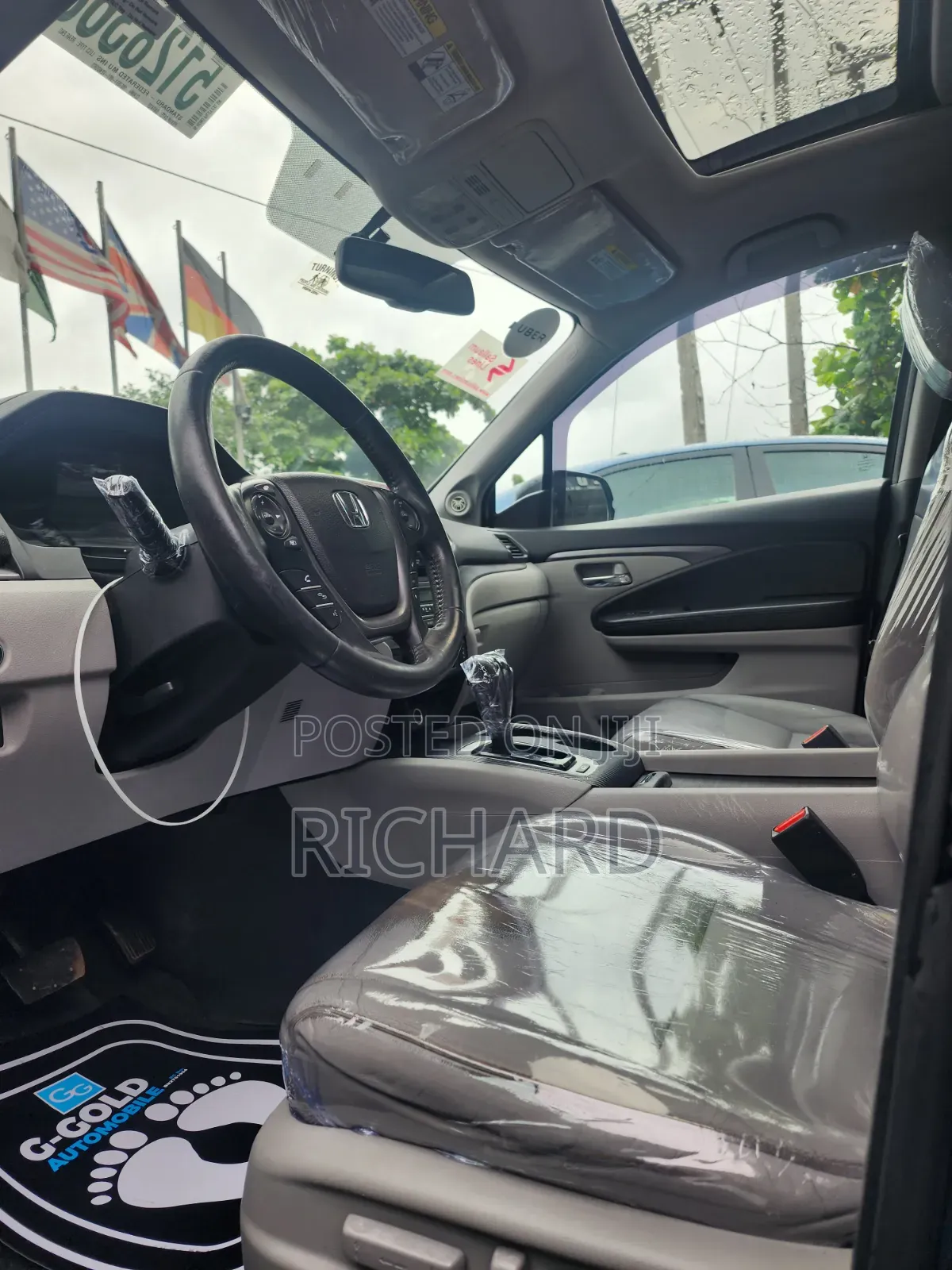 Honda Pilot EX-L 4dr SUV 4WD (3.5L 6cyl 5A) 2016 Blue