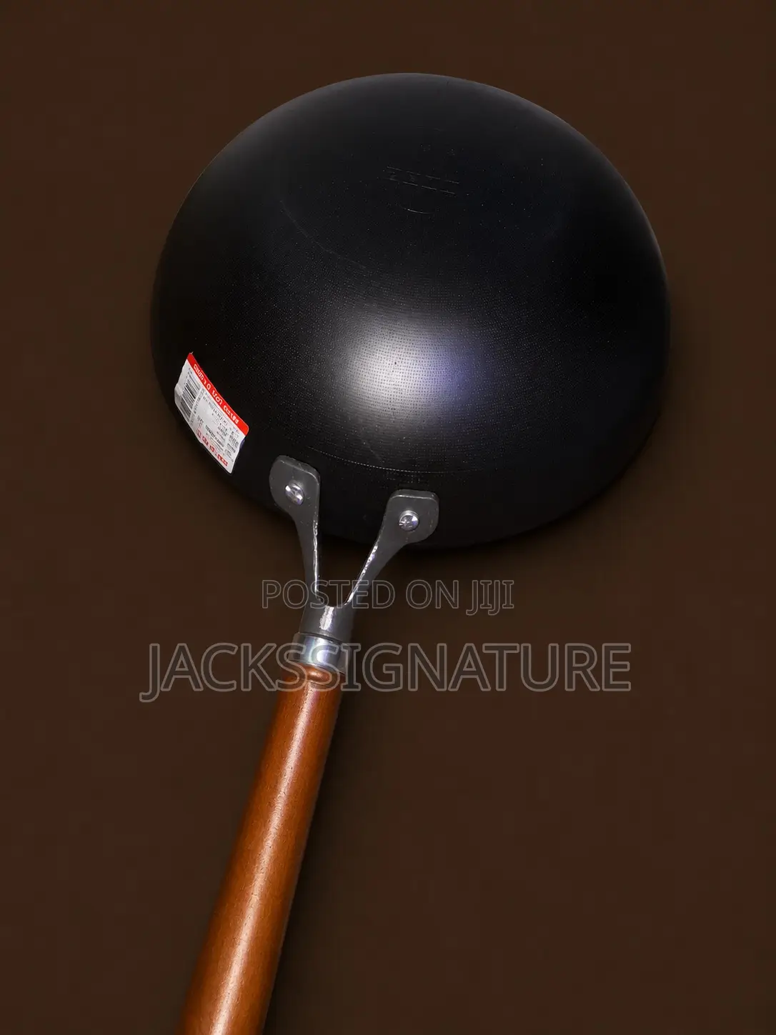 Non-Stick Wok | Fry Pan (Wooden Handle)
