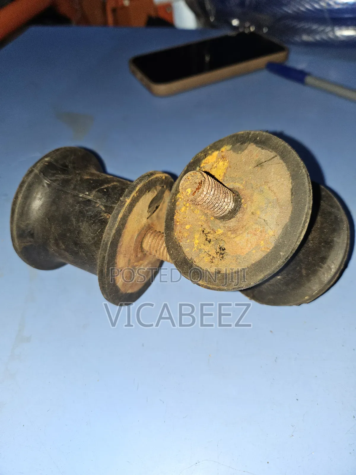 Compactor Sitting Rubber
