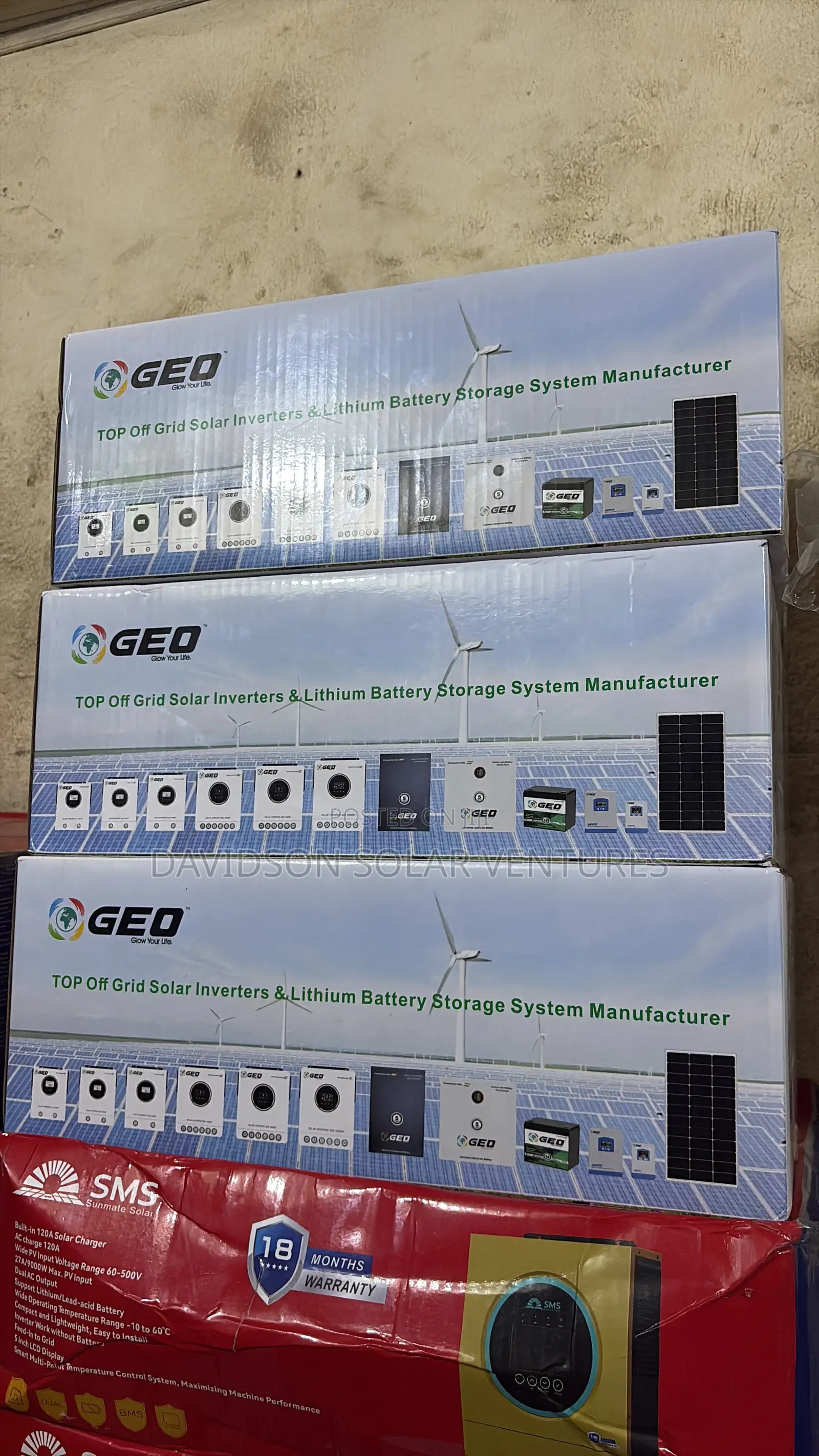 12v 2kva GEO Off Grid Solar Inverter
