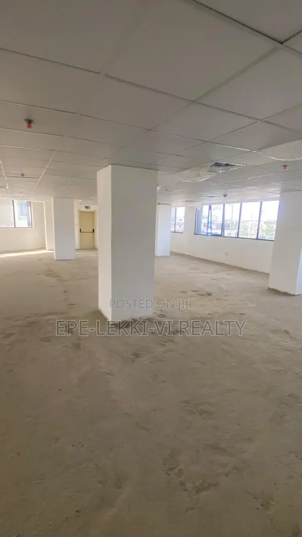 256sqm , 500sqm Office Open Plan Space for Lease in Lekki