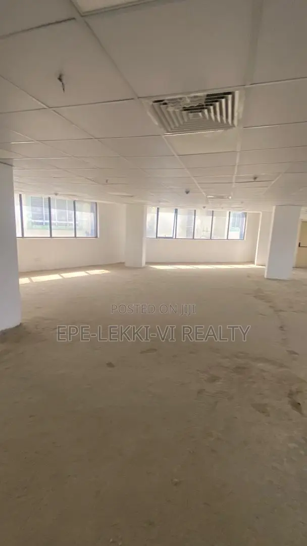 256sqm , 500sqm Office Open Plan Space for Lease in Lekki