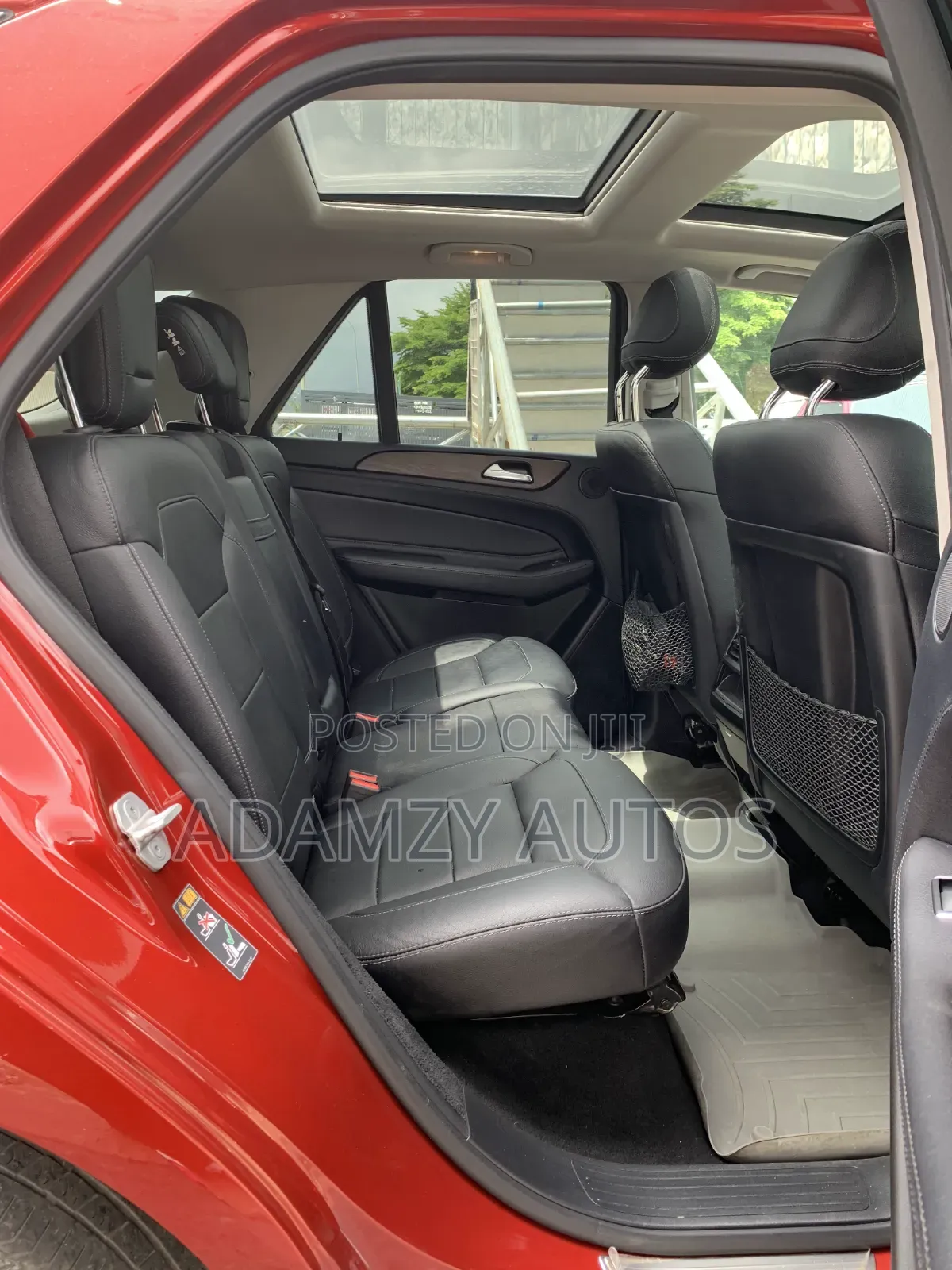 Mercedes-Benz GLE-Class 2016 Red