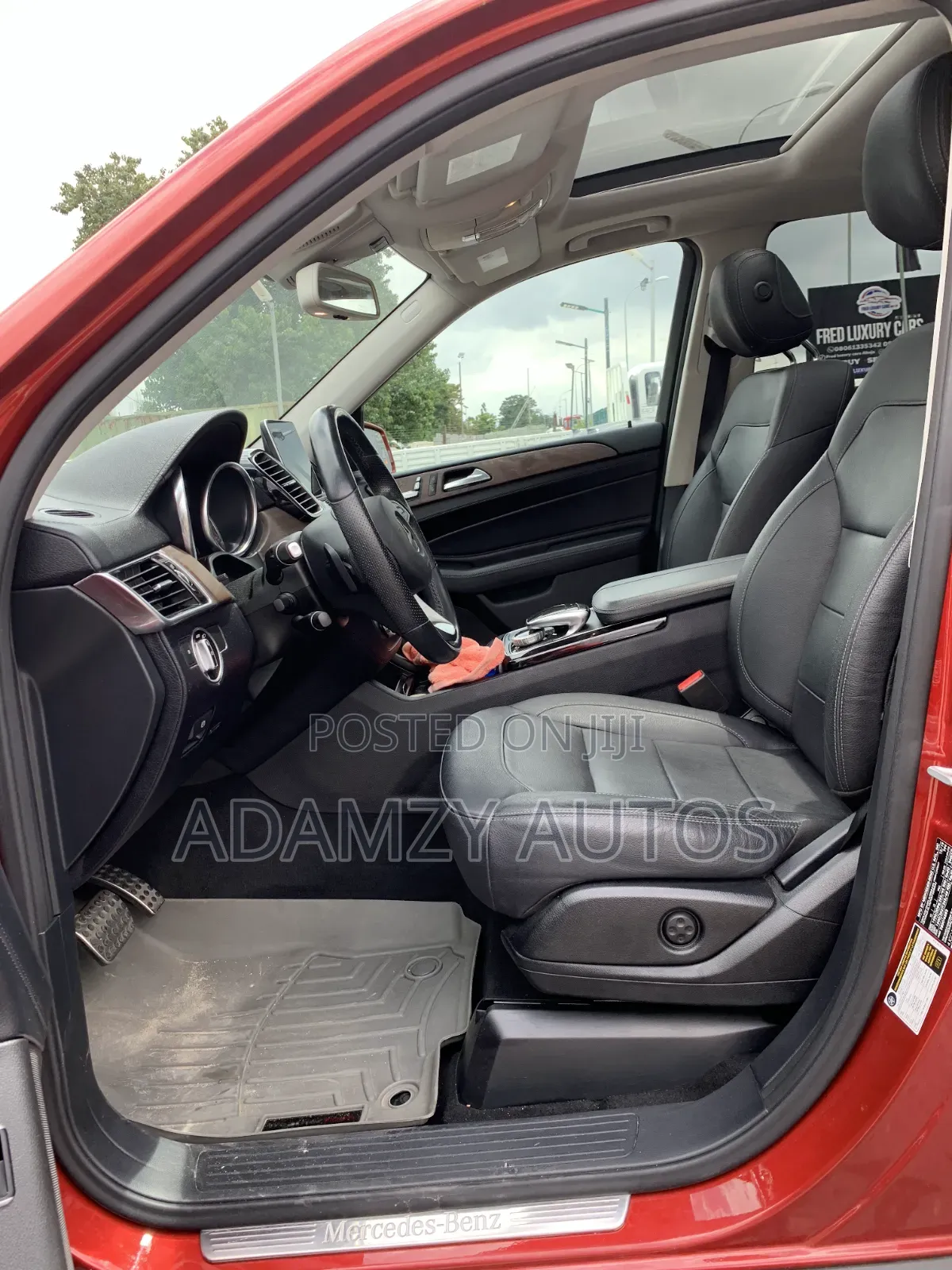 Mercedes-Benz GLE-Class 2016 Red
