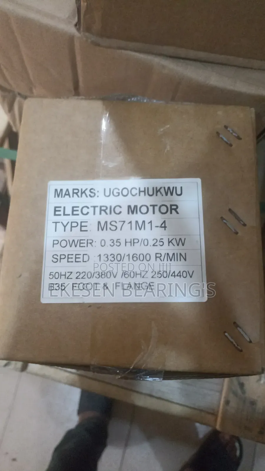 0.25kw Electric Motor