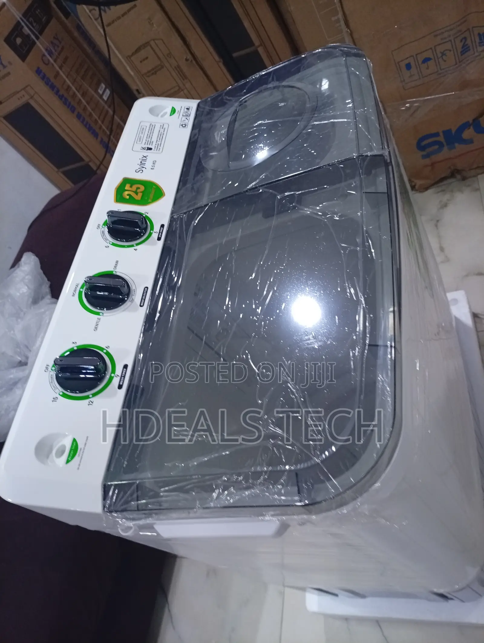 Syinix Supreme Fabric Care High-Speed Spin Washer