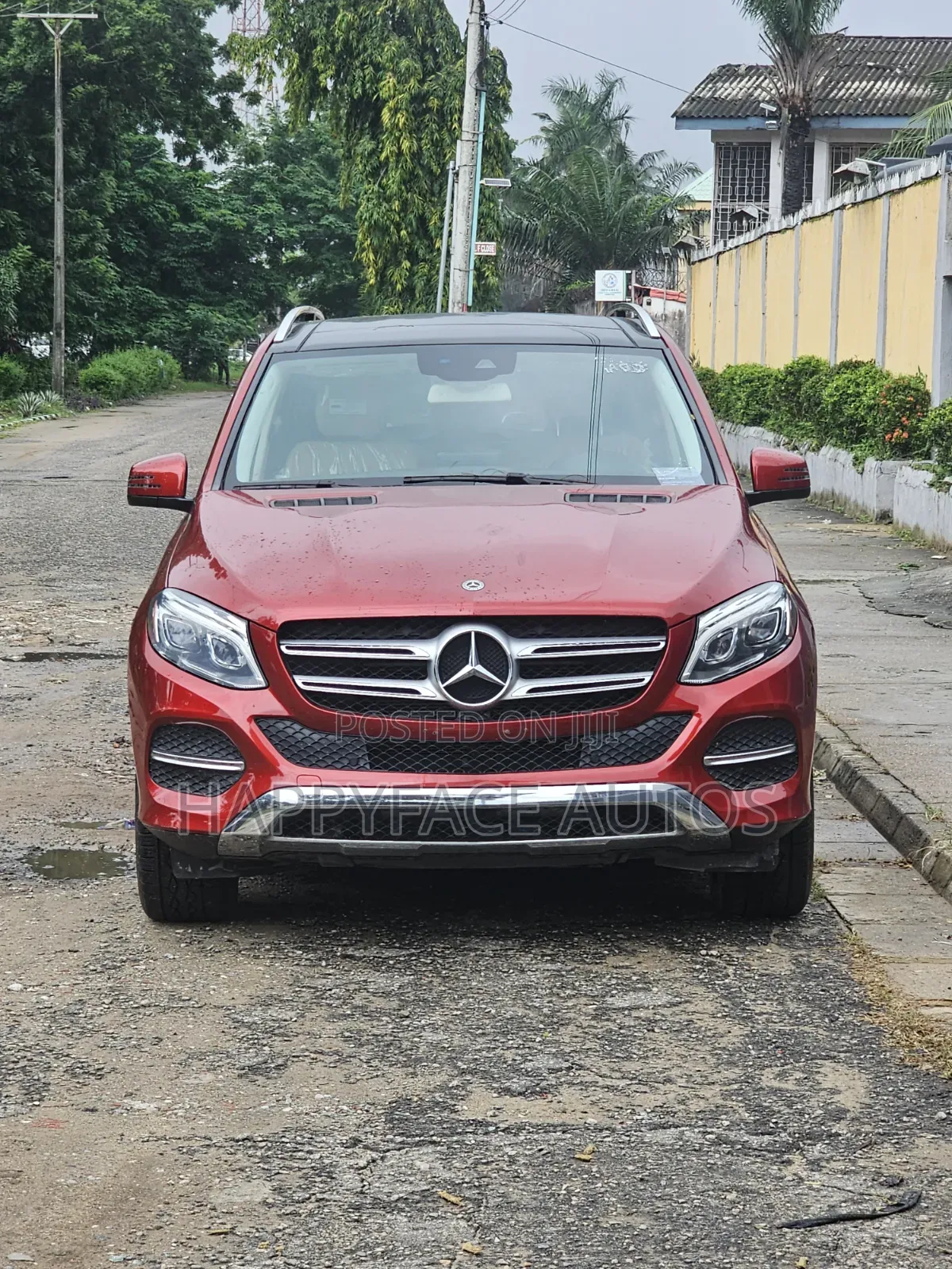 Mercedes-Benz GLE-Class 2017 Red