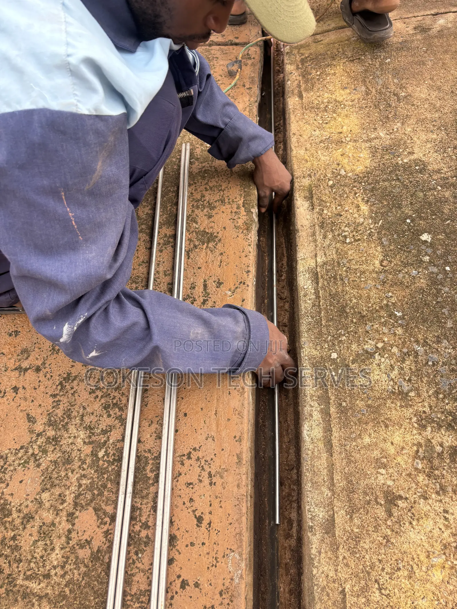 Complete Remote Control Sliding Gate Automation System Installation