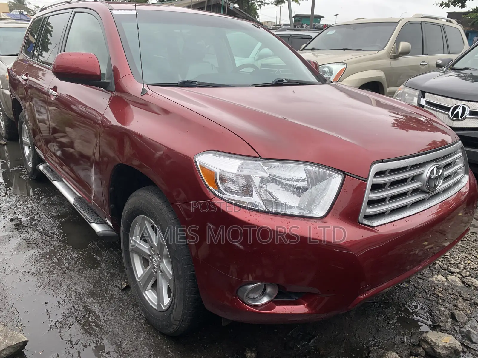 Toyota Highlander 2010 Red
