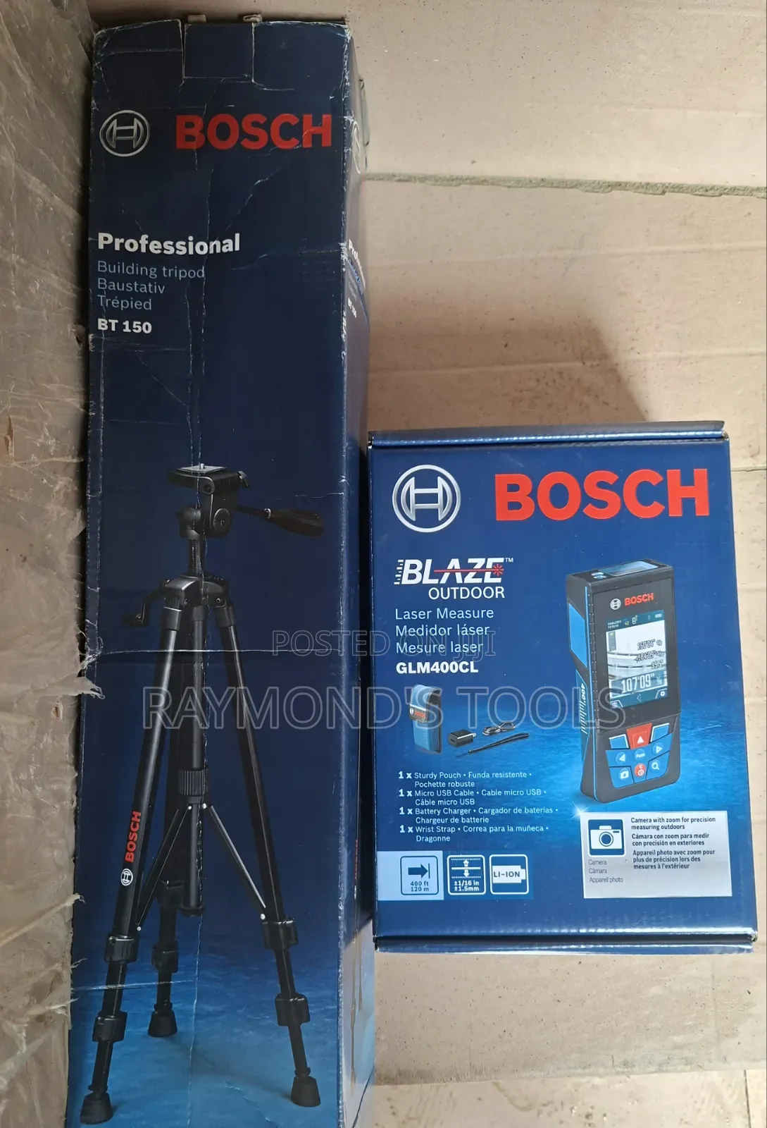 GLM 400cl Outdoor Laser Measuring Tape 120meters