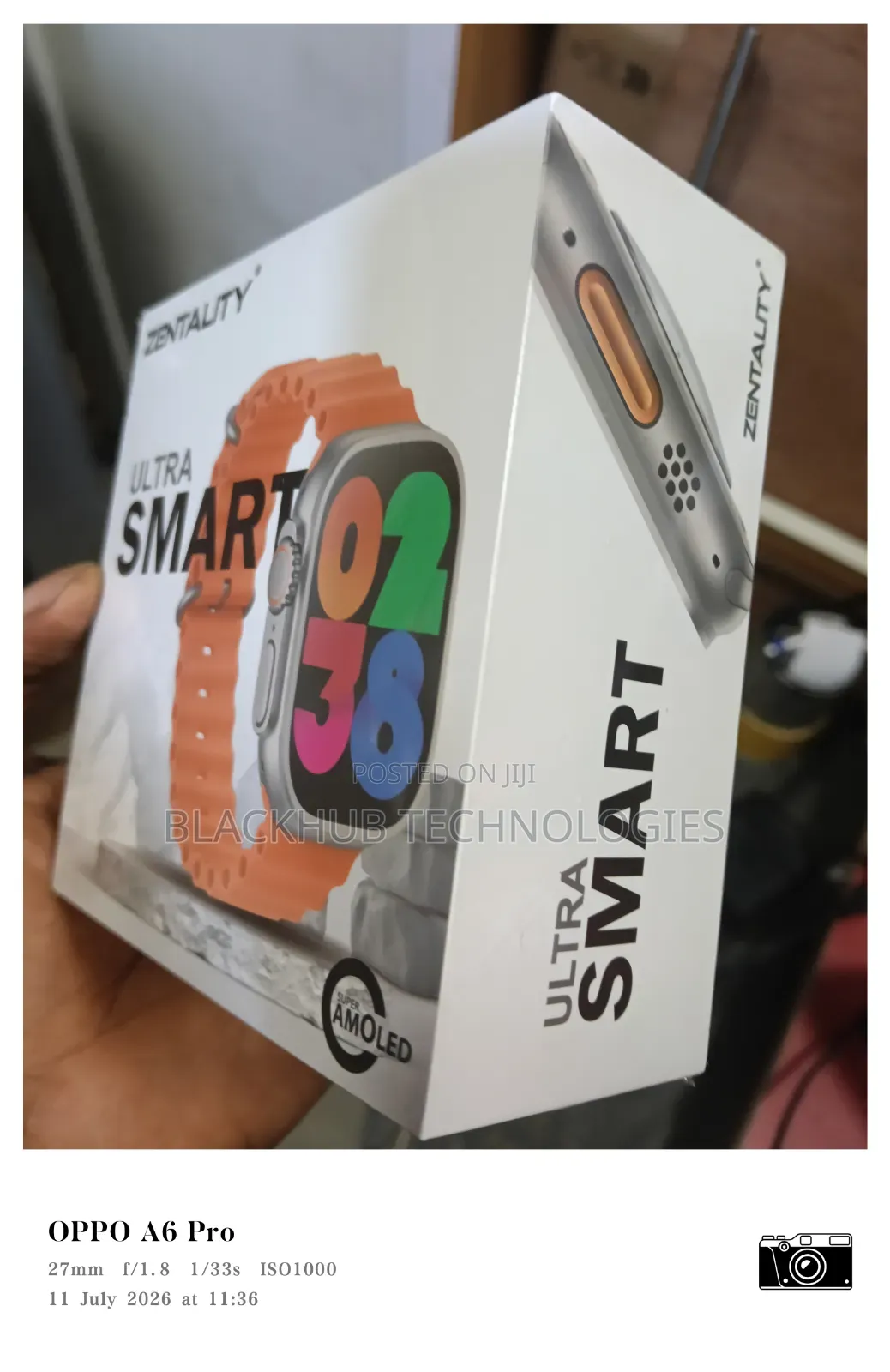Zentality Ultra Watch, Amoled Screen,