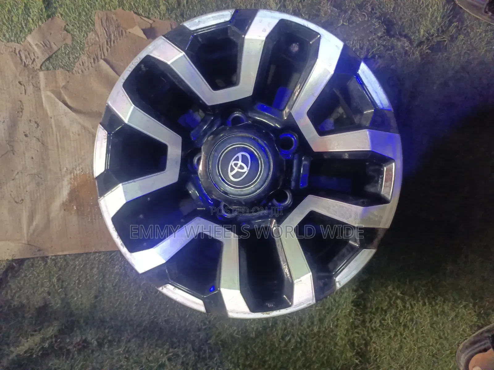 15rim for Toyota Lancruiser Black and Stainless Available