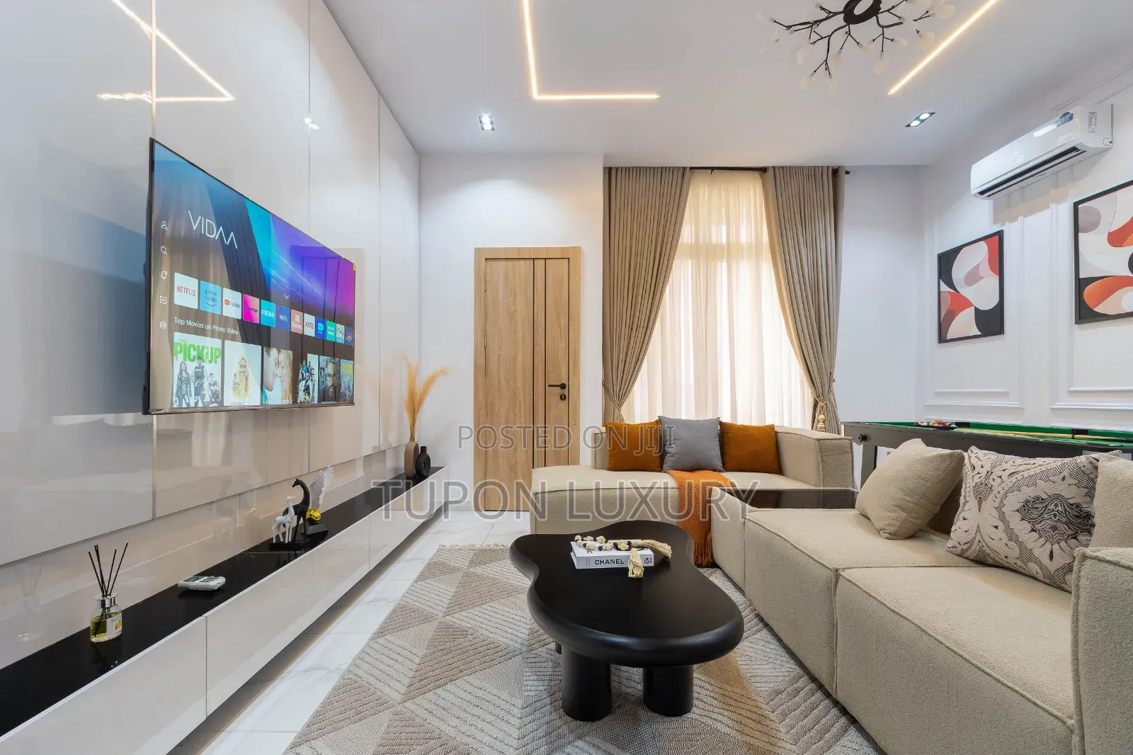 2bedroom Apartment With Gym, Ps5, Pool, Snooker/Tennis Etc