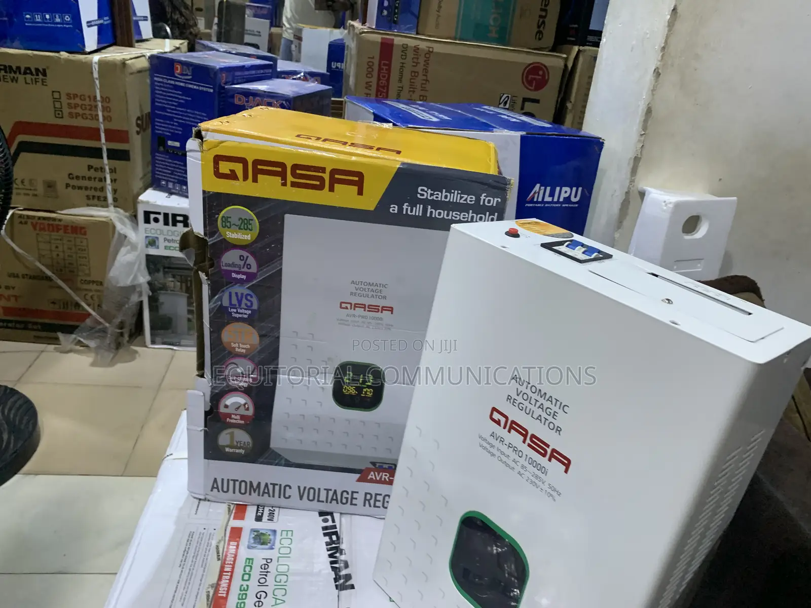 QASA AVR-PRO 10000i Wall Mounted Voltage Controller