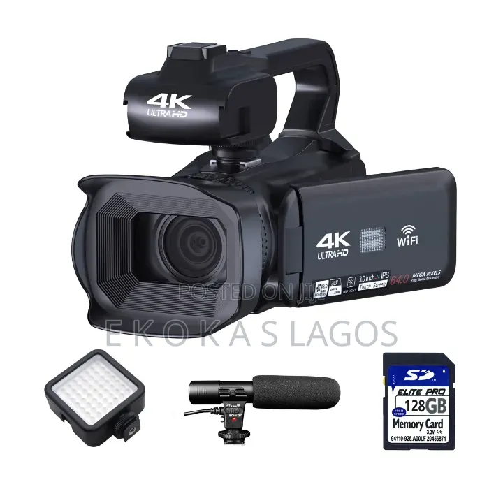 Professional Livestreaming Video Camcorder Camera for Live Streaming