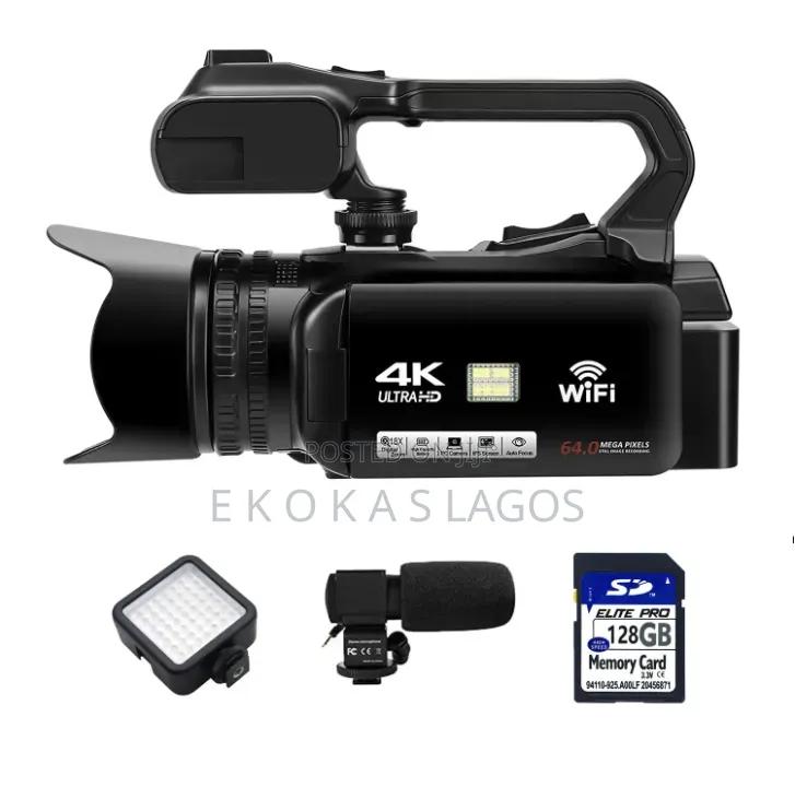 Professional Livestreaming Video Camcorder Camera for Live Streaming