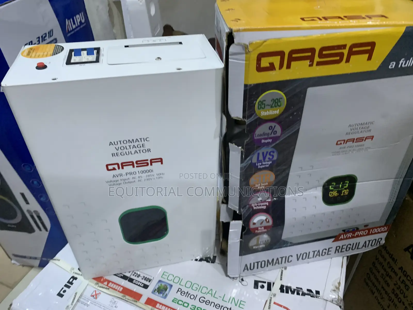 QASA 10000 Watts Wall Mount Voltage Stabilizer