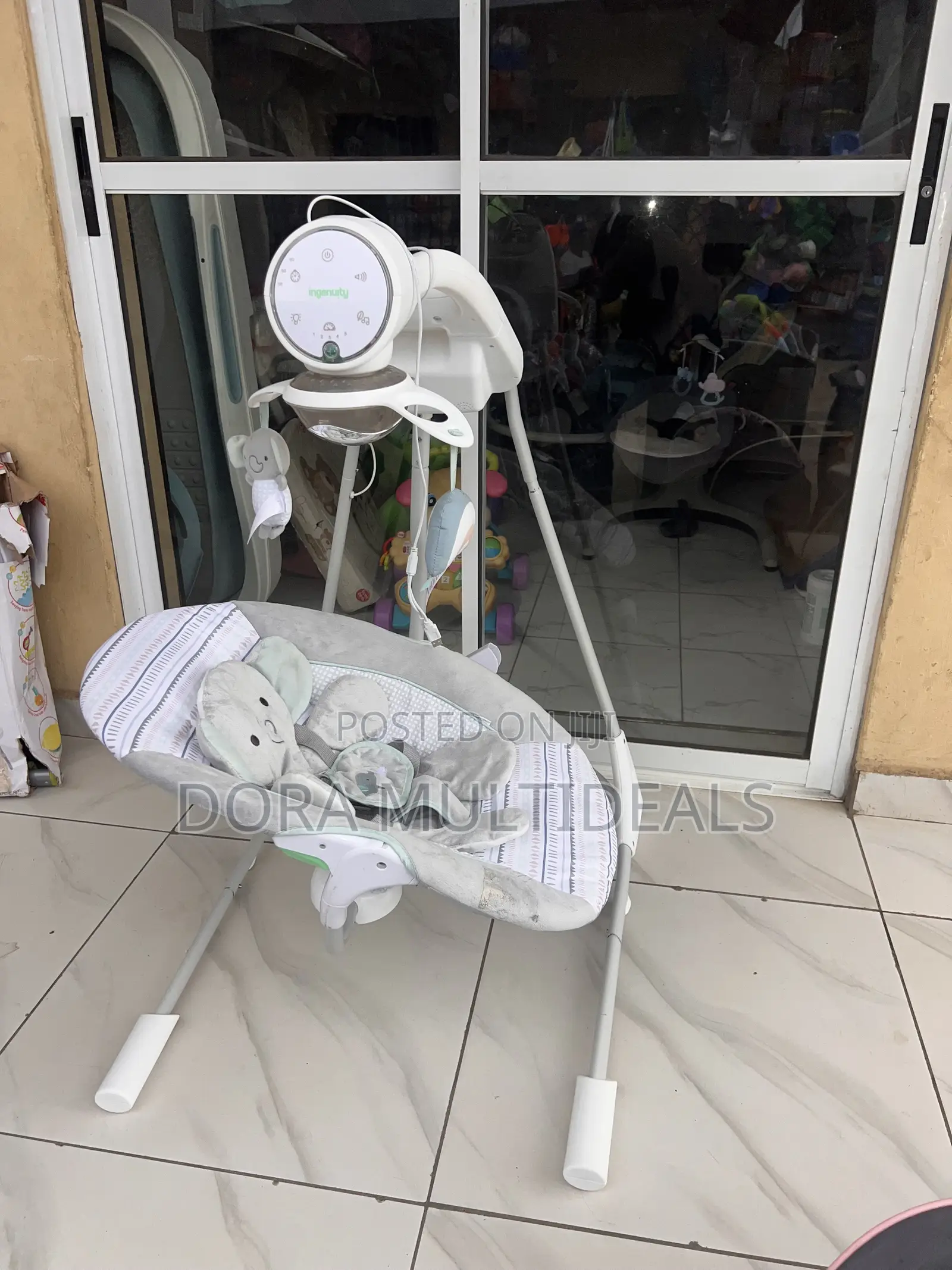 Premium Ingenuity InLighten Soothing Swing 180° Rotating Seat