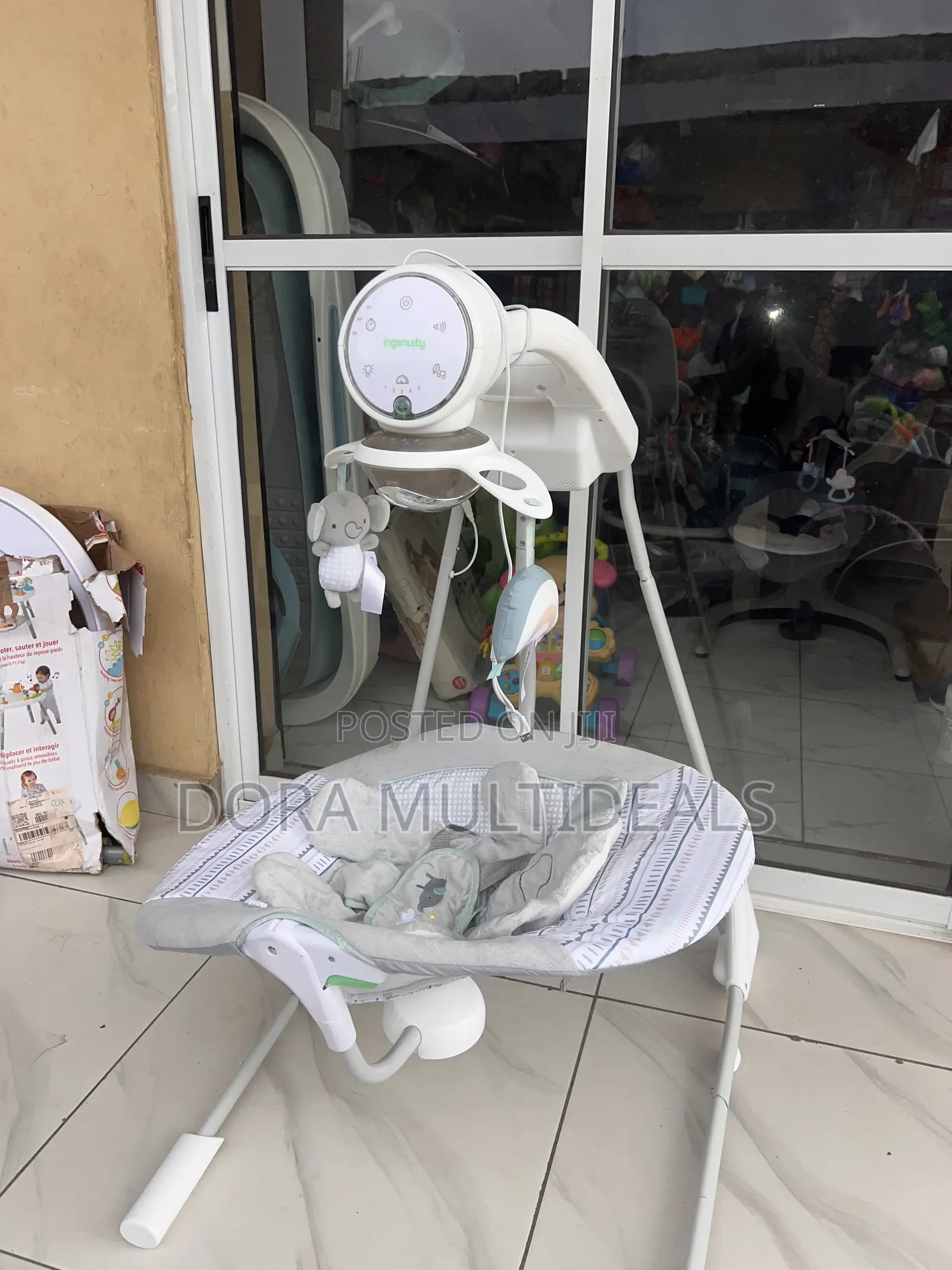 Premium Ingenuity InLighten Soothing Swing 180° Rotating Seat