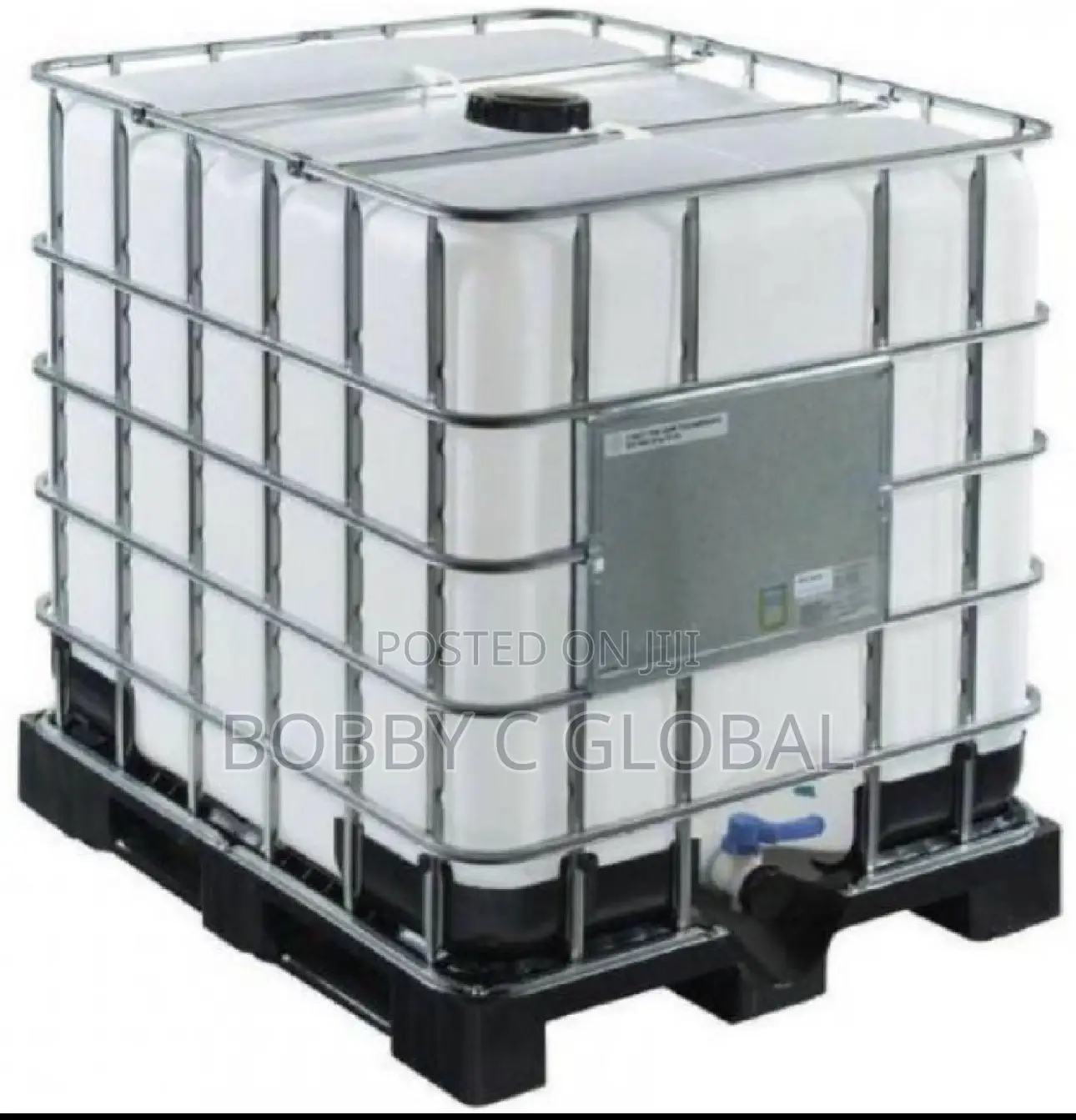 1000L IBC Water Storage Tank With Metal Cage