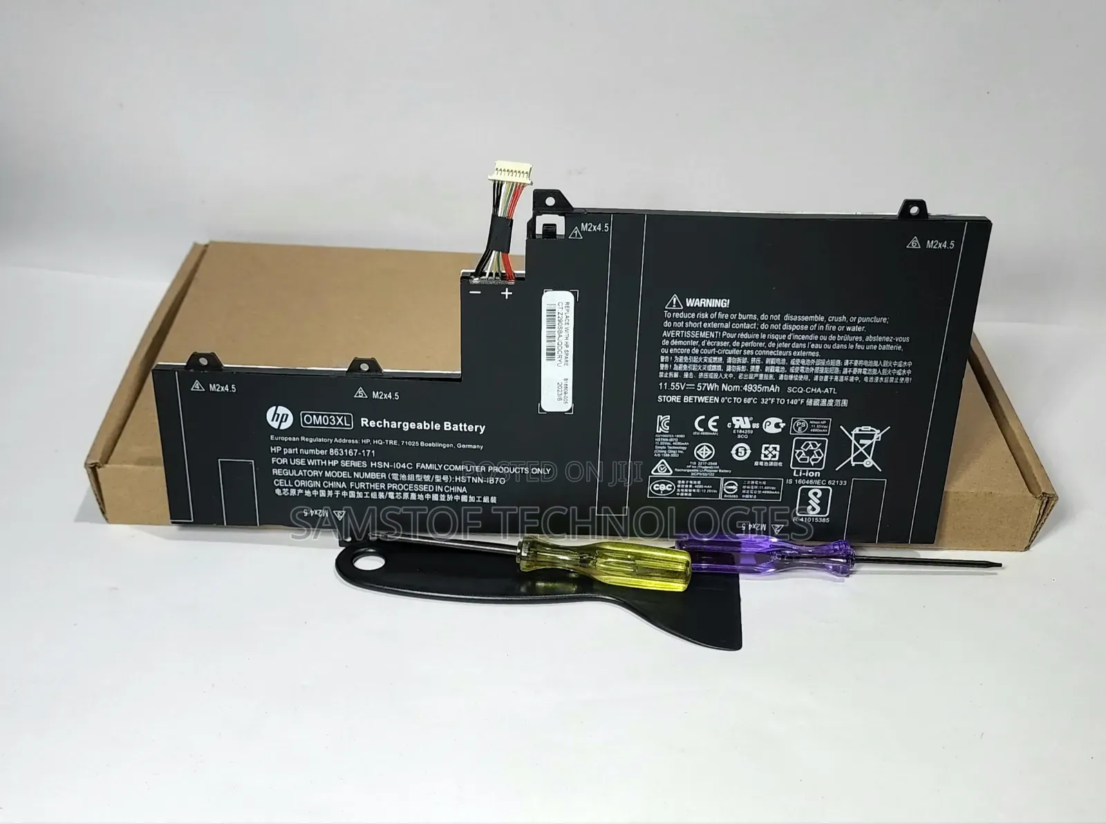 HP EliteBook X360 1030 G2 (OMO3XL) Laptop Battery
