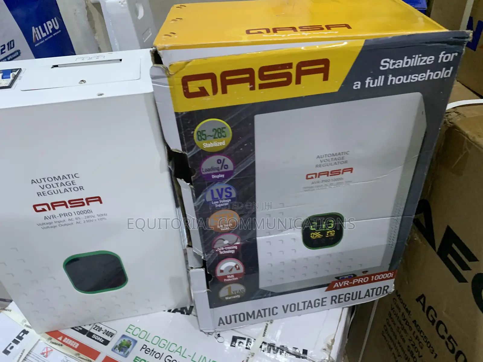 Qasa Avr Pro 10000w Wall Mount Stabilizer