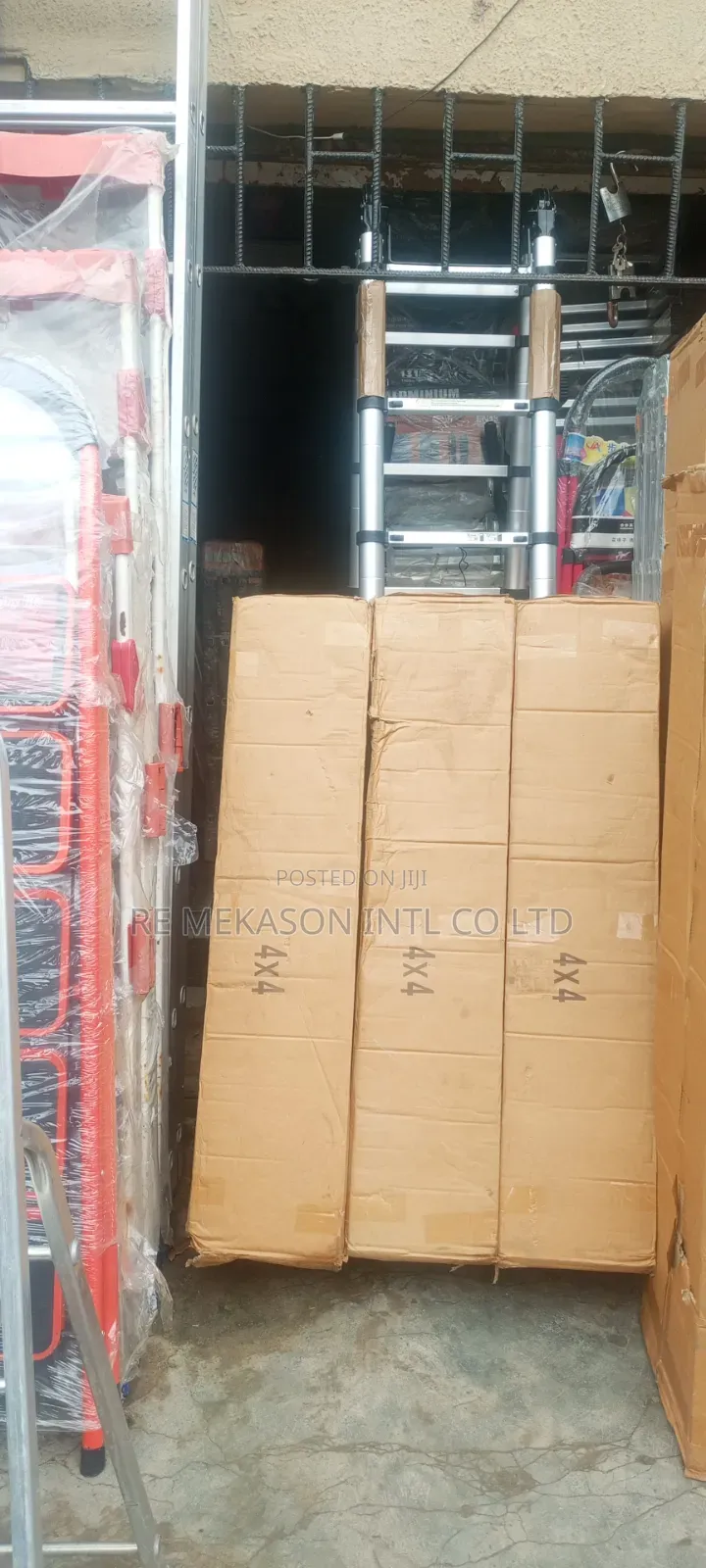 Heavy Duty 4x4(16ft) Industrial Multipurpose Ladder With Warranty