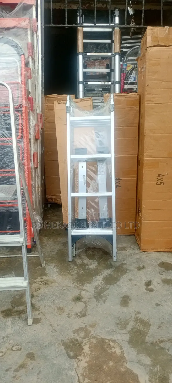 Heavy Duty 4x4(16ft) Industrial Multipurpose Ladder With Warranty