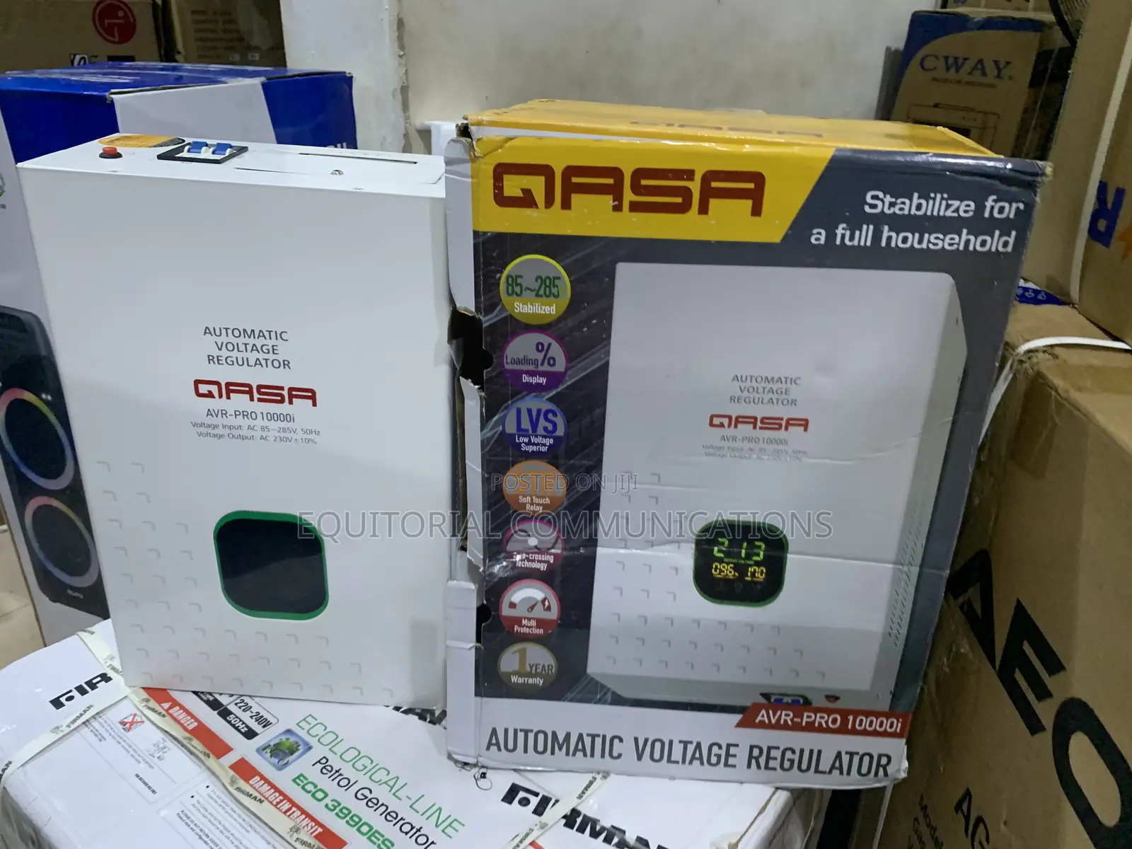 QASA 10000W Electrical Voltage Stabilizer