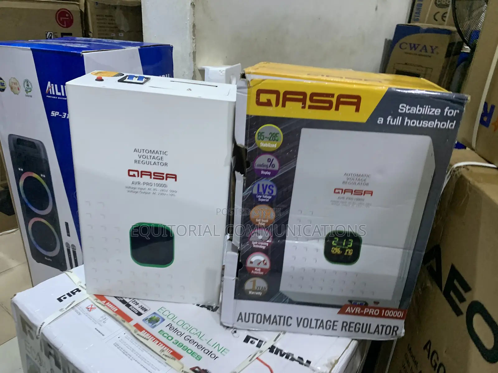 QASA 10000W Electrical Voltage Stabilizer