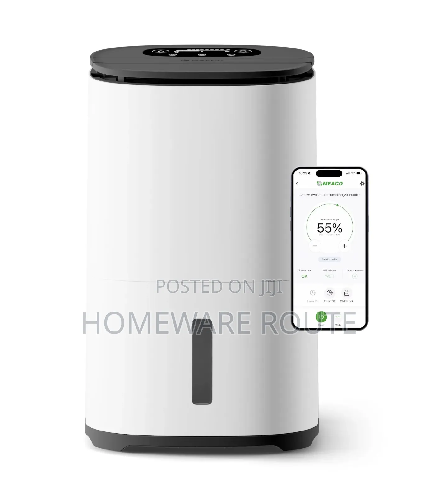 Meaco Arete 2in1 25L Dehumidifier With Air Purifier