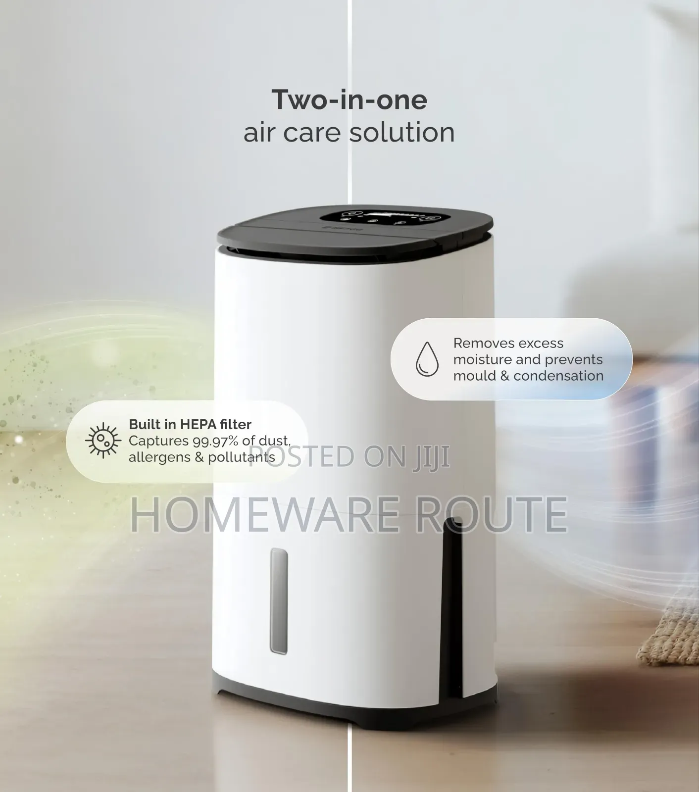 Meaco Arete 2in1 25L Dehumidifier With Air Purifier