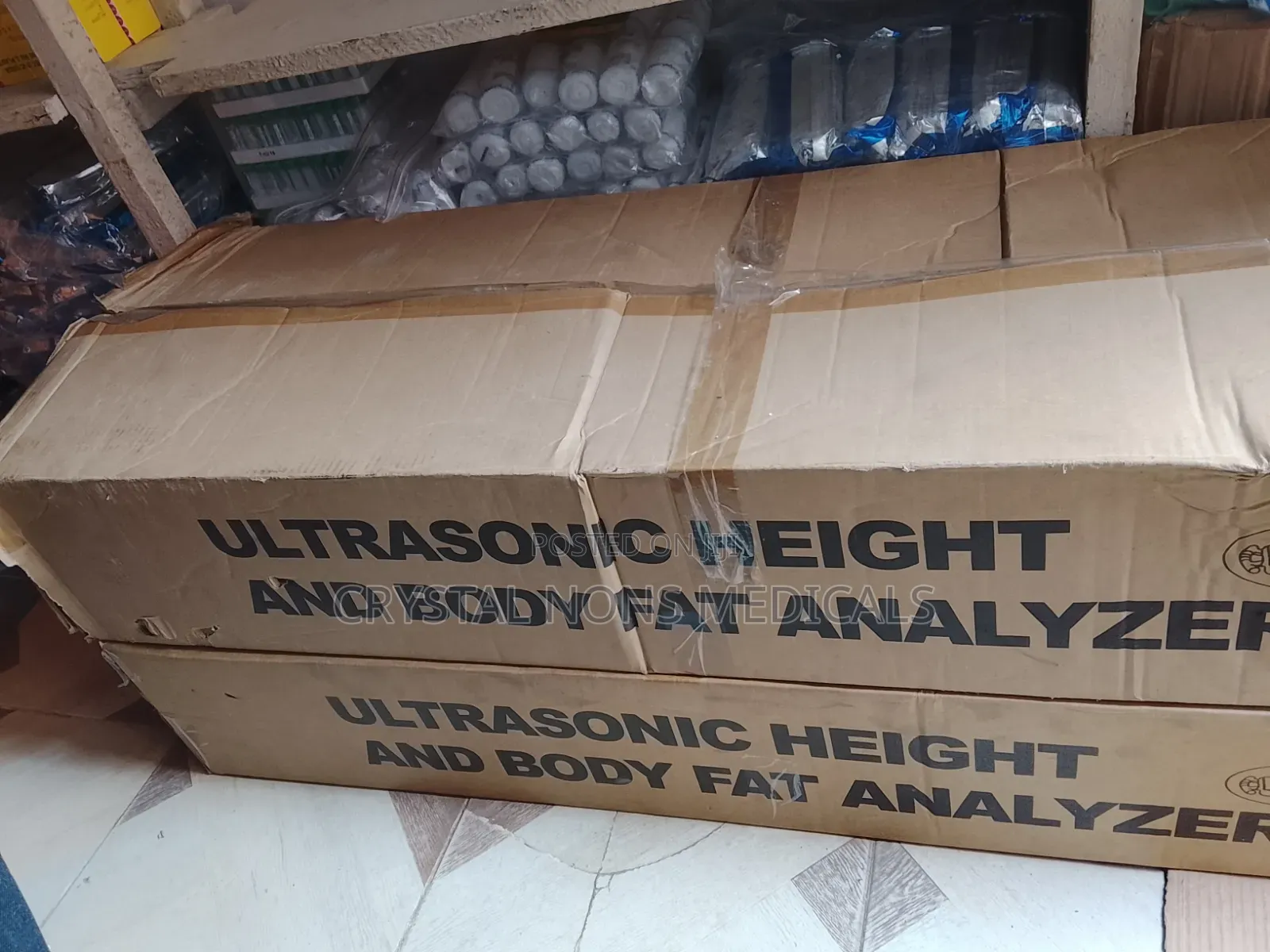 Ultrasonic Height and Body Fat Analyzer ( Bmi )